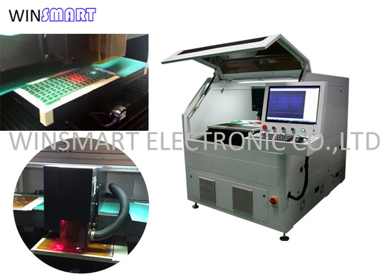 Máquina automática de eliminación de paneles de PCB sin contacto 15W placa de circuito cortado por láser UV