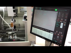 Máquina de dispensación del pegamento de la alta precisión SMD con la cabeza de dispensación giratoria