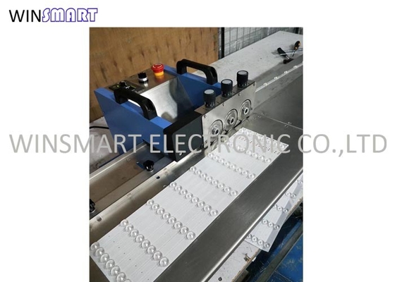 Máquina del separador del PWB del top del banco de 6 cuchillas LED para los tableros de aluminio del PWB