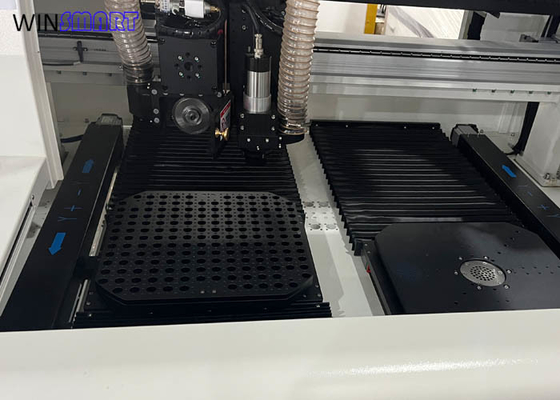 Máquina de enrutador de PCB para separadores de PCB de múltiples funciones sin polvo, con puntuación previa y enrutado