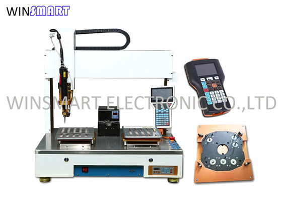 comprar Sistema de control doble del PLC del diseño de la plataforma de la máquina robótica doble Y del destornillador online manufacture