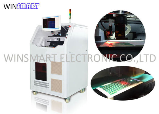 Máquina FPC del PWB Depaneling del laser de la cuenta de V con el refrigerador de agua