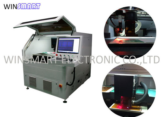 Cortadora del PWB del laser de SMT FR4 con el laser ULTRAVIOLETA de estado sólido