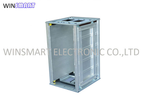 comprar Aluminio del revistero del almacenamiento del PWB del ESD para la cadena de producción de SMT online manufacture