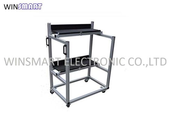 comprar Carro del alimentador de Fuji NXT SMT, 4 estantes del alimentador de SMT de las ruedas del ESD online manufacture