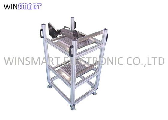 Tipos universales del alimentador de SMT de la aleación de aluminio del carro del alimentador del ESD SMT para la línea de SMT