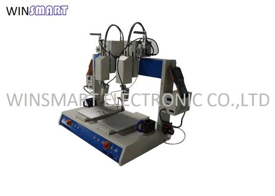 Robot de soldadura de escritorio de doble mesa de alto volumen de 300W para soldadura de PCB LED