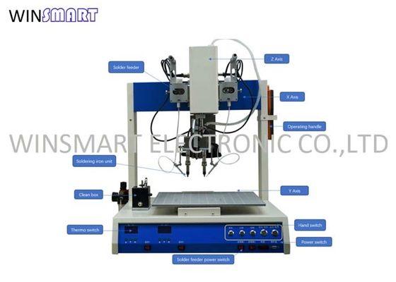 comprar Máquina que suelda robótica de la cabeza doble impulsada por motor de pasos online manufacture