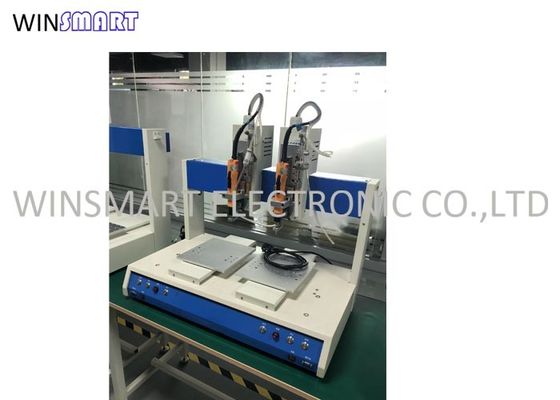 Automático la máquina de la fijación de tornillo de 6 AXIS que sopla AC220V