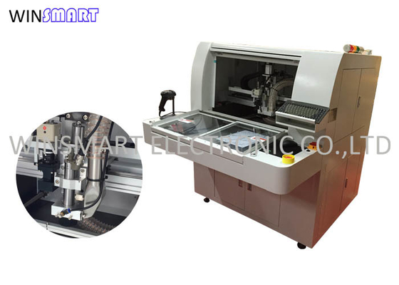 Máquina superior semi auto 100mm/S máximo del router del PWB del CNC del corte que corta velocidad