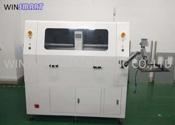 Máquina de enrutador de PCB con cortador de fresado CNC completamente automático de mesa dual ESD