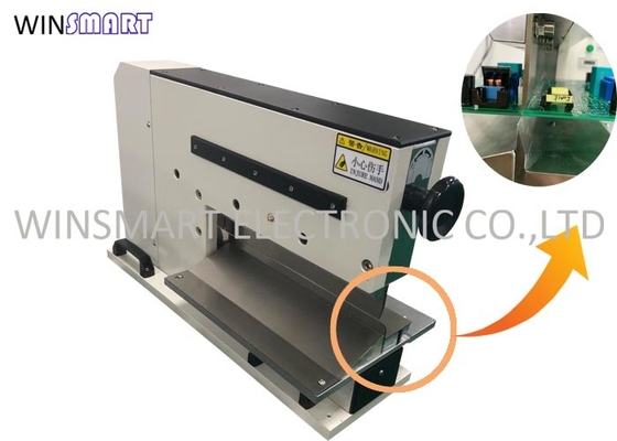 Un buen precio. control 600m m linear del pedal del pie de la máquina del cortador del tablero del PWB de la cuchilla de 200m m en línea