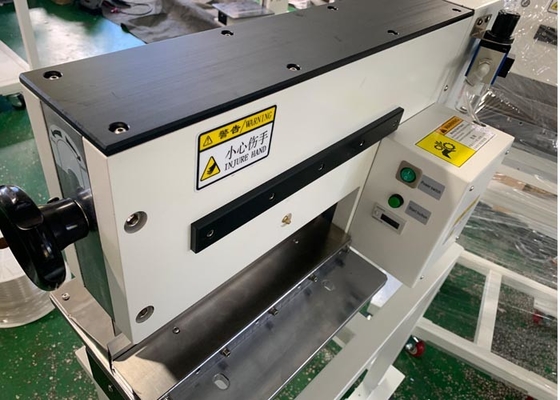 Un buen precio. Herramienta manual durable de la máquina del separador del PWB del corte de las cuchillas horizontales V en línea