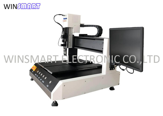 Dispensador de escritorio 200x300m m de la goma de la soldadura del dispensador de SMT de la tabla dual
