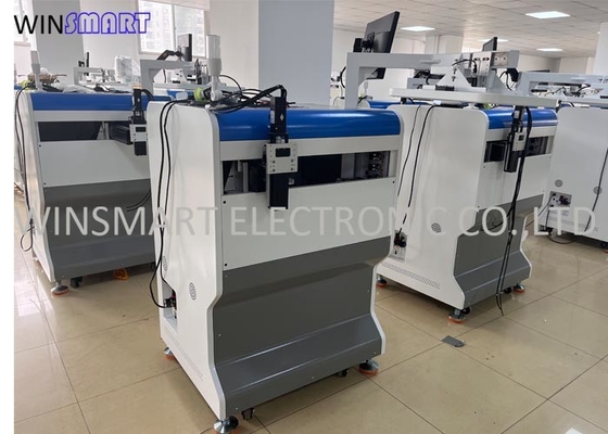 Un buen precio. Cabeza de distribución giratorio tarjeta de control IPC personalizable SMT máquina distribuidora de pegamento con cinta transportadora y mesa de trabajo en línea