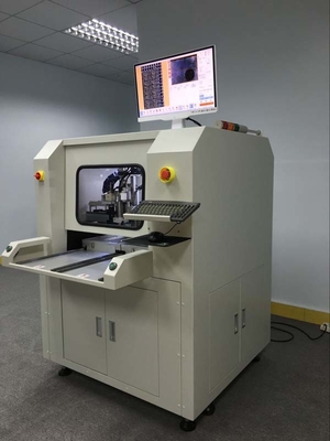 Un buen precio. Máquina de enrutador de PCB CNC de tablas dobles 100 mm/S Manul carga y descarga en línea