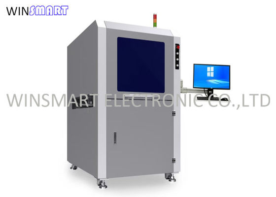 Máquina enrutadora de despanelado de PCB en línea sin plantillas con desapilador y apilador de bandejas