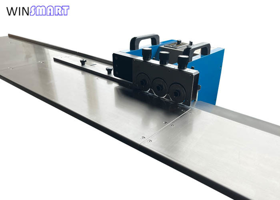 Un buen precio. Máquina de separación de PCB LED de múltiples palas con velocidad ajustable para tablas de 1200 mm en línea