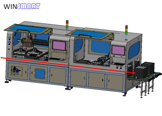 Un buen precio. Máquina de enrutador de separadores de PCB en línea con área de trabajo de 300x300 mm y un diámetro de bits de enrutamiento de 0,8-3,0 mm para una fuente de alimentación AC 380V en línea