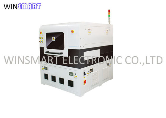 Un buen precio. Máquina con dos ejes del PWB Depaneling del laser de la tabla en línea