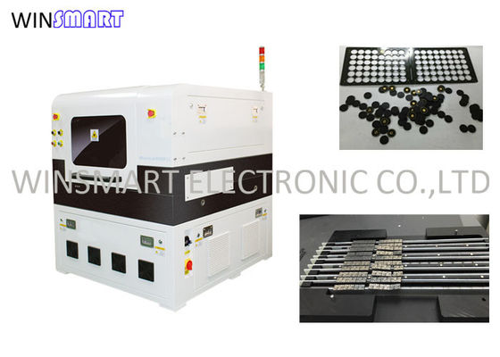 Un buen precio. Máquina del PWB Depaneling del laser de la CA 220V con el corte libre de la tensión en línea