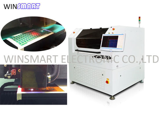 Un buen precio. Máquina del PWB Depaneling del laser 3KW, máquina del PWB Smt para el corte del laser en línea