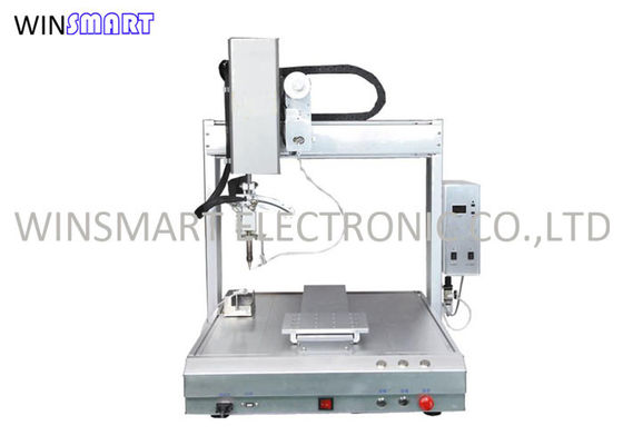 Un buen precio. Máquina que suelda robótica del PWB de 3 AXIS usando el alambre de la soldadura de 0.3-1.0m m en línea