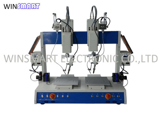 Un buen precio. Robot que suelda automático de las cabezas duales, máquina que suelda 220V 110V del PWB de Smd en línea