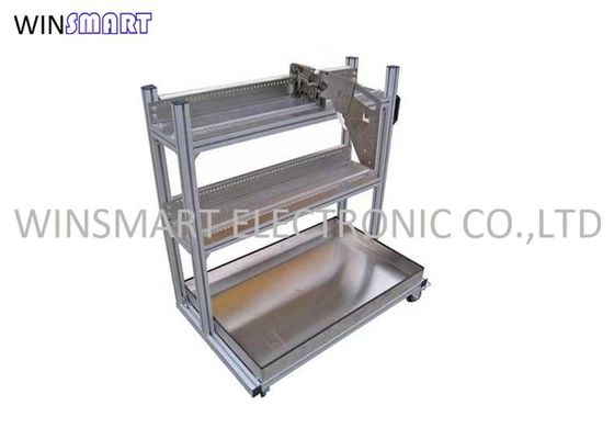 Un buen precio. El carro material del alimentador de SMT de la aleación de aluminio 2 capas del CE aprobó en línea