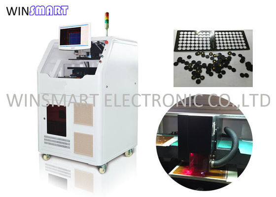 Un buen precio. No velocidad de exploración automática de la máquina 355nm 2500mm/s del laser Depaneling del contacto en línea