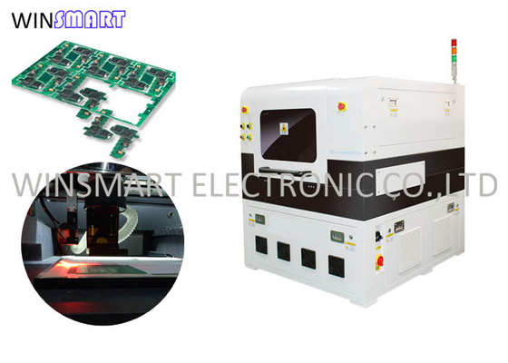 Un buen precio. Máquina del PWB Depaneling del laser de la máquina FR4 FPC del PWB del sistema de colocación del CCD laser en línea