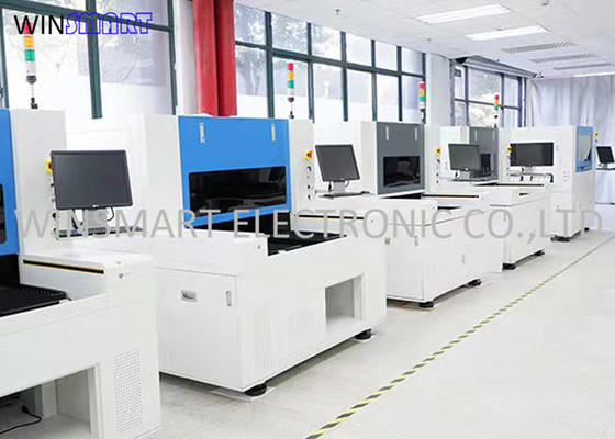 Un buen precio. El cortar sin la máquina ULTRAVIOLETA del laser Depaneling de la tensión mecánica para el PWB de FPC en línea